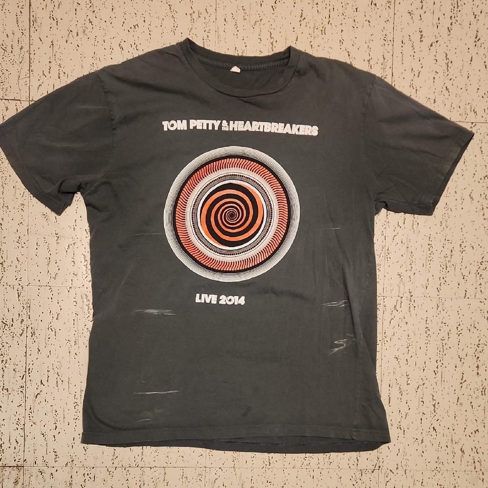 Tom Petty And The Heartbreakers Live 2014 Tour T Shirt Vintage Y2K